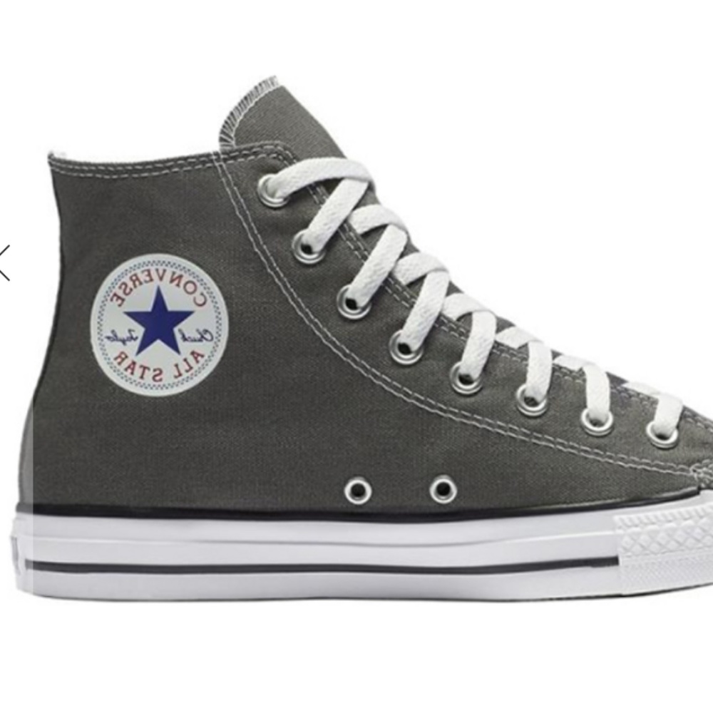 New in Box Charcoal High Top Converse Sneakers